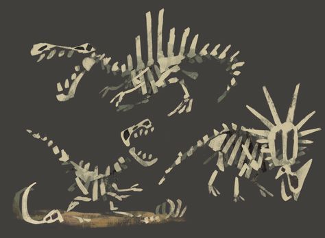 Dinosaur Skeleton Drawing, Dino Reference, Dino Skeleton, Dinosaur Illustration, Dinosaur Skeleton, Paleo Art, Dinosaur Art, A Dinosaur, Prehistoric Animals