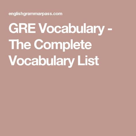 Gre Study Plan, Gre Tips, Graduate School Prep, Gre Study, Gre Vocabulary, Gre Math, Gre Exam, Physician Assistant School, Gre Test