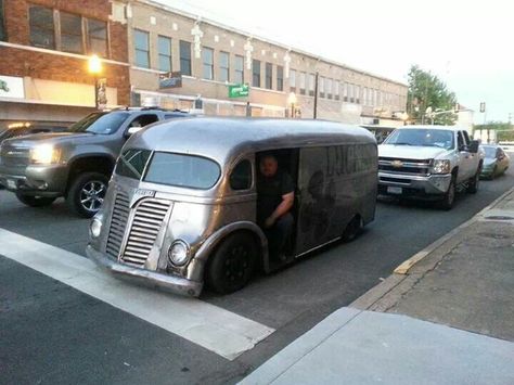 Delivery.. Rat Rod Trucks, Step Van, Shop Truck, Rat Rods Truck, Panel Truck, Cab Over, Cool Vans, Rat Rods, Work Truck