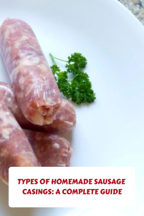 Understanding the types of homemade sausage casings is crucial for perfecting your recipe. From natural to synthetic options, choose the right casing for flavor, size, and cooking method to craft delicious sausages. Snack Stick Recipe, Meat Curing, Sausage Making Recipes, Fried Hot Dogs, Home Made Sausage, Homemade Sausage Recipes, Breakfast Sausage Recipes, Sausage Making, Sausage Casing