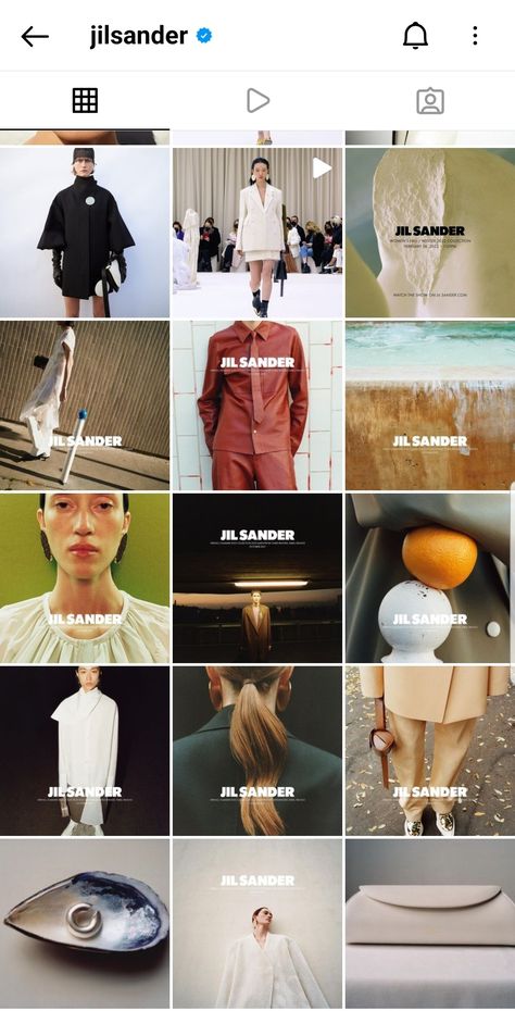 Instagram Grid Fashion Brand, Fashion Brand Instagram Feed Layout, Ig Fashion Feed, High Fashion Instagram Feed, Insta Grid Ideas Fashion, Fashion Instagram Feed, Cafe Menu Design, Instagram Feed Layout, Clean Fashion