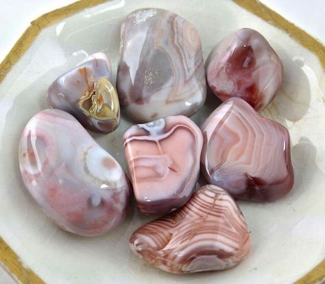 Crystal Vibes, Under Your Spell, Crystal Aesthetic, Pretty Rocks, Botswana Agate, Crystal Healing Stones, Crystal Magic, Mineral Stone, Minerals And Gemstones