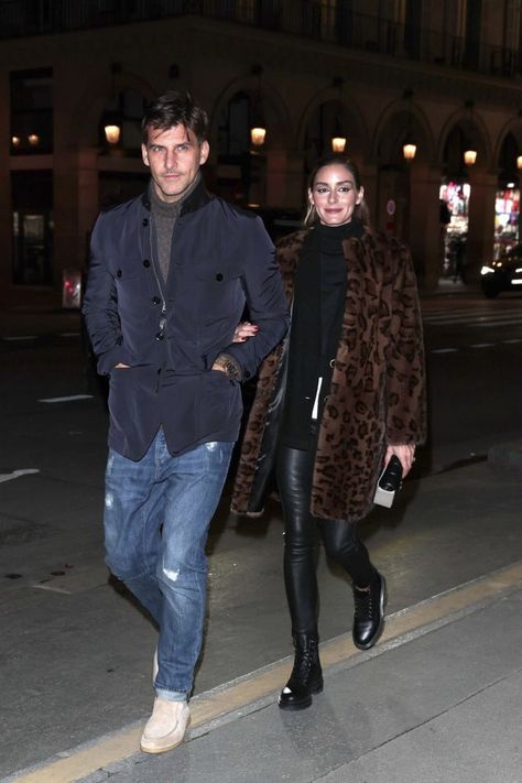 Olivia Palermo Style Winter, Olivia Palermo Winter, Olivia Palermo And Johannes Huebl, Paris October, Johannes Huebl, Olivia Palermo Style, Winter Fit, Fall Fit, October 2