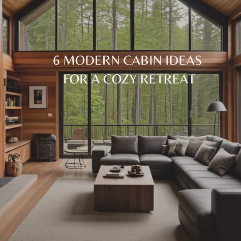 6 Modern Cabin Ideas for a Cozy Retreat

Experience the perfect blend of nature and modern design with these 6 cabin ideas that offer a cozy retreat. From sleek architectural lines to rustic charm, each cabin provides a unique escape from the hustle and bustle of everyday life. Embrace the warmth of wood interiors and panoramic views while unwinding in these stylish and inviting spaces.

#ModernCabin #CozyRetreat #NatureEscape #RusticCharm #aihouse Modern Cabin Style Home, Luxury Cabin Interior, Cabin Interior Ideas, Rustic Modern Cabin, Modern Scandinavian Interior Design, Log Cabin Modern, Modern Cabin Design, Modern Cabin Interior, Cabin Style Home