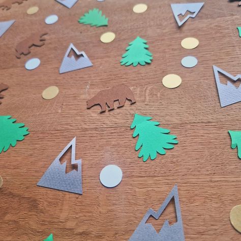 🌲⛺️ Embrace the wilderness and sprinkle my Adventure themed confetti at your celebration! 🏔✨ 🎉🏕 Perfect for table decoration, favour bags or sprinkling into invitations. To order yours visit: https://hollysellorsart.etsy.com/listing/1663921247 #MountainAdventure #CampOutParty #WildernessExplorers #OutdoorFun #PartyTime #ConfettiCelebration #confetti #partysupplies #customparty 🎉🌲 40th Birthday Mountain Theme, Mountain Theme Party Decorations, Mountain Themed Party Decor, Mountain Theme Party Food, Mountain Birthday Party, Campout Party, Favour Bags, Party Confetti, Outdoor Birthday