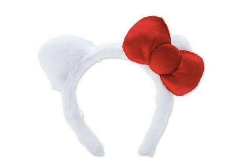 Hello Kitty Headband, Kitty Headband, Sanrio Things, Disney Website, Kitty Clothes, Hello Kitty Clothes, Colorful Aesthetic, Disney Shanghai, Mad Tea Party