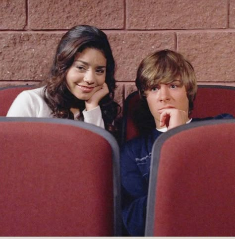 Gabriela Montez, High School Musical Quotes, Troy Gabriella, Zac And Vanessa, Troy And Gabriella, Zac Efron Vanessa Hudgens, Zac Efron And Vanessa, Highschool Musical, Gabriella Montez