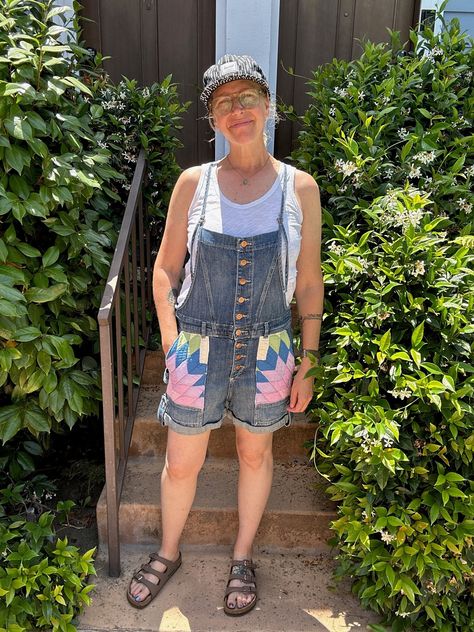 Shorts overalls outfit