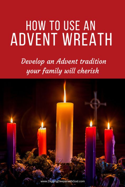 Catholic Advent Wreath, Xmas Traditions, Ccd Activities, Advent Scripture, Advent Prayers, Advent Wreath Candles, Advent Readings, Candle Meaning, Christmas Sunday School