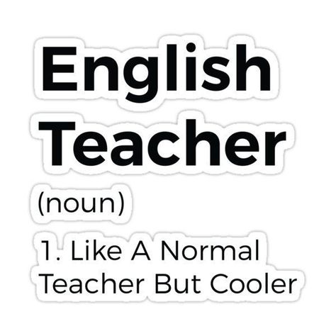 English Teacher Aesthetic Wallpaper, Teacher English Aesthetic, Teaching English Aesthetic, Quotes For English Teacher, English Teacher Stickers, English Stickers Aesthetic, English Stickers School, English Professor Aesthetic, English School Aesthetic