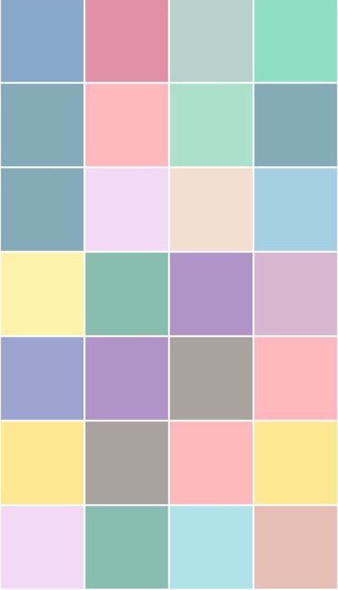 Create Color Palette, Hex Color Palette, Design Composition, Composition Design, Grid Design, Hex Colors, Pastel Wallpaper, Square Design, Art Project