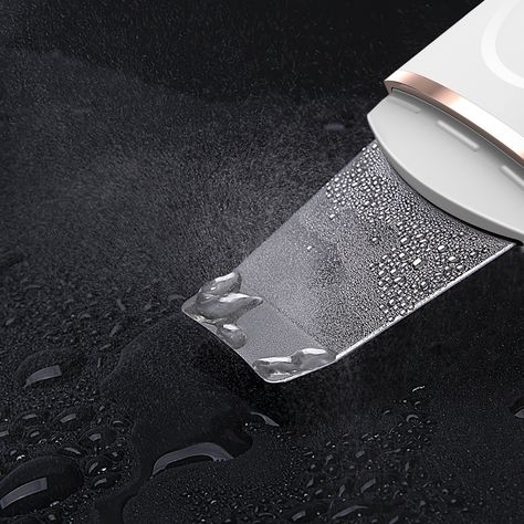 Ultrasonic Skin Spatula, Skin Spatula, Personal Care Routine, Esthetician Marketing, Skin Facts, Skin Care Devices, Wet Skin, Get Rid Of Blackheads, Flat Shapes