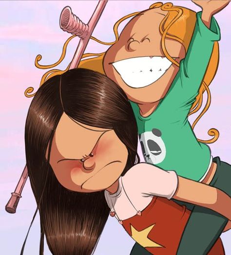 Les sisters Brother Sister Cartoon Sibling, Les Sisters, Sisters Images, Sister Photos, Younger Sister, Girls Cartoon, Two Sisters, Cartoon Images, Girls Cartoon Art