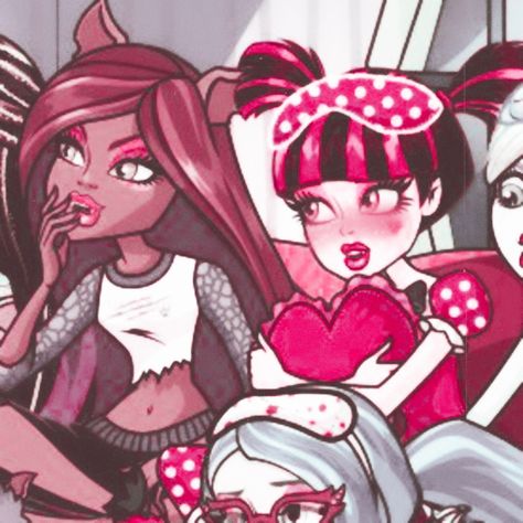 Trio Matching Wallpaper, Wallpaper Matching, Cartoon Girls, Monster High, Indonesia