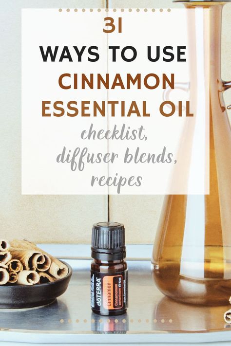 Vanilla Cinnamon Essential Oil Blends, Uses For Cinnamon Bark Essential Oil, Cinnamon Diffuser Blends, Cinnamon Essential Oil Blends, Cinnamon Essential Oil Benefits, Cinnamon Oil Benefits, Uses For Cinnamon, Fall Essential Oil Blends, Essential Oil Spray Recipes