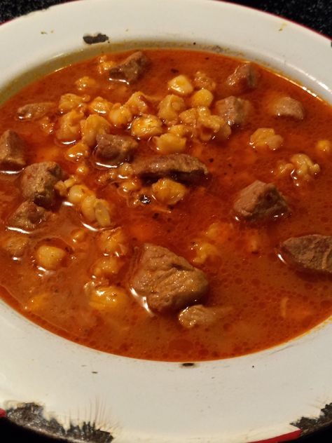 New Mexico Pork Pozole With Chimayo Red Chile - Easy DIY Recipes New Mexican Posole Recipe, Red Posole Recipe, New Mexico Posole Recipe, Pozole Recipe Pork, Pork Pozole, Posole Recipe, Canned Hominy, Pozole Recipe, Red Chile Sauce