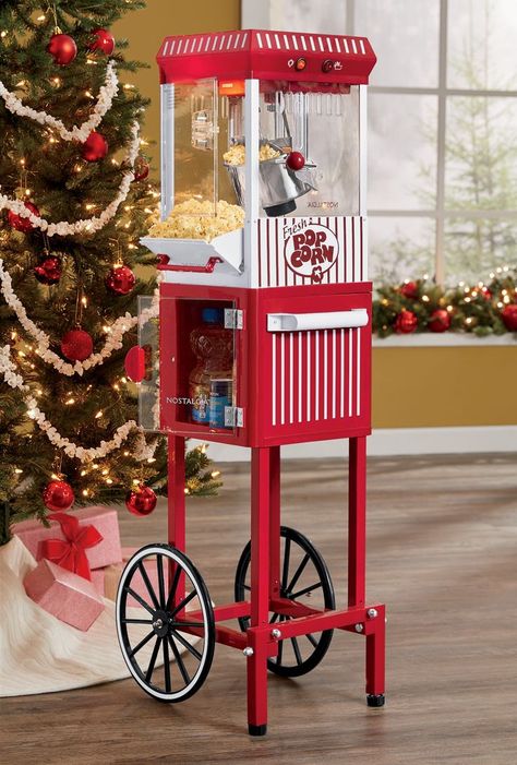 Vintage Popcorn Machine, Popcorn Theme, Vintage Popcorn, Popcorn Cart, Vintage Cart, Best Popcorn, Popcorn Popper, Popcorn Machine, Disney Snacks