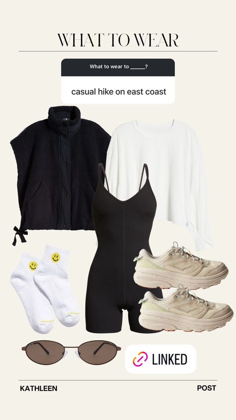 Need a hiking outfit for Acadia National Park or the trails on the east coast? This black and white athleisure ensemble is perfect! I'm always putting together casual and stylish outfits. If you need spring outfit ideas, casual outfit ideas, brunch outfit ideas, New York summer outfits, old money outfit ideas, modest summer outfit ideas, cute rainy day outfit inspo, summer office outfits, and much, much more, you need to visit my LTK. Tap to shop what I'm wearing! Vietnam Outfit, New York Summer Outfits, Summer Outfits Old Money, Cute Rainy Day Outfit, Outfit Ideas Brunch, Old Money Outfit Ideas, Brunch Outfit Ideas, Outfit Ideas Modest, Kathleen Post