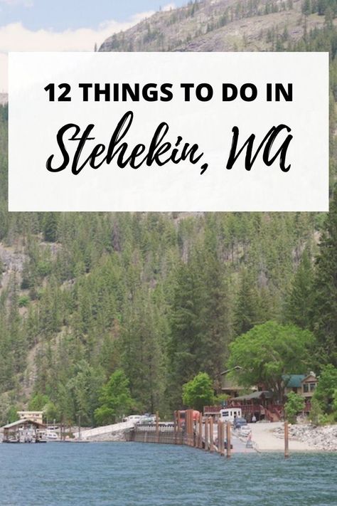 If you're visiting Lake Chelan, you should check out the remote town of Stehekin. There are no roads that lead to this town, so take the ferry! We share 12 things to do in this wilderness retreat.
#Stehekin
#LakeChelan
#Washington
#PacificNorthwest Lake Chelan Washington, Stehekin Washington, Pnw Adventures, Chelan Washington, Places To Go On Vacation, Washington Road Trip, Washington Vacation, Washington Trip, Things To Do In Washington