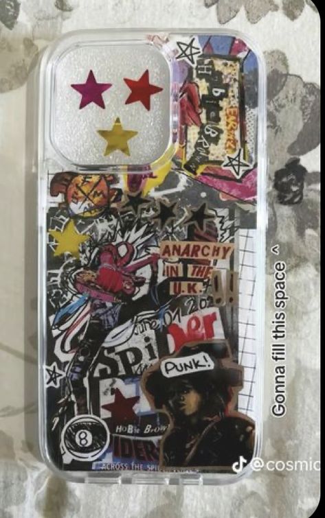 Punk Phone Case, Spider Punk, Street Punk, Pretty Phone Cases, Phone Stickers, Phone Themes, Spiderman, Phone Case, Phone Cases