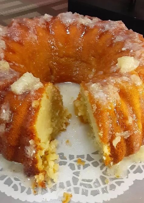 Pineapple Cream Cheese Pound Cake Recipe - Grandma's Homemade Goodness Pineapple Cream Cheese Pound Cake, Pineapple Pound Cake, Pineapple Cream Cheese, Cream Cheese Pound Cake Recipe, Cheese Pound Cake, Cake Mug, Cream Cheese Pound Cake, Pineapple Recipes, Pineapple Cake