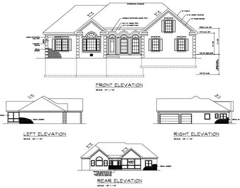 Search Results | Family Home Plans Palladian Window, Rear Elevation, Southern Style House Plans, Colonial House Plans, 3d House Plans, Southern Design, Ranch House Plan, Architectural House Plans, 3dprinting Design