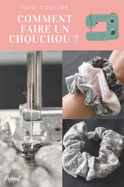 Tuto couture simple et rapide pour réaliser un chouchou, idéal pour les débutants ! Tutu Couture, Tods Bag, Jw Gifts, Couture Sewing, Sewing Art, Diy Couture, Scrunchie Hairstyles, Diy Inspiration, Bag Pattern