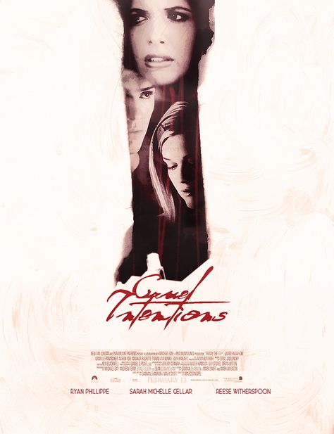 Cruel Intentions Cruel Intentions Poster, Ryan Phillipe, Dangerous Liaisons, Cruel Intentions, Poster Minimalist, Sarah Michelle Gellar, Guilty Pleasures, Big Screen, Movie Night