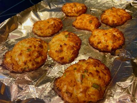 Baked Onion Patties Recipe | TheForkingTruth Air Fryer Amish Onion Fritters, Fried Onion Patties, Onion Patties Amish Recipe, Air Fryer Onion Patties, Keto Onion Patties, Amish Onion Patties, Onion Cakes Recipe, Onion Patties Recipe, Baked Onions Recipe