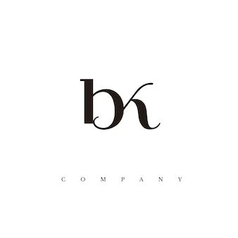 B K Logo Design, Bk Monogram, Kb Logo, Bk Logo, Ma Logo, Lettermark Logos, Photoshop Backgrounds Backdrops, K Logos, B Logo