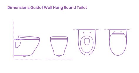 The TOTO Aquia Wall-Hung Toilet is a modern round-shaped toilet fixture that is wall-mounted to take up less floor space. Combining simple round curves with wall-mounted installation, wall hung round toilets make bathrooms feel more and make them easier to clean. The TOTO Aquia Wall-Hung Toilet has a width of 14.1875” (36 cm), depth of 21.0625” (53.5 cm), and overall height between 18-22” (45.7-55.9 cm). Toilet Sketch, Toilet Dimensions, Toilet Drawing, Cad Blocks Free, Round Toilet, Modern Wall Hanging, How Do You Clean, Modern Toilet, Architecture Concept Drawings