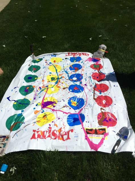 Paint Twister Aesthetic, Twister Aesthetic, Paint Twister, Vida Aesthetic, Summer Bucket List For Teens, Bucket List For Teens, 100 Things To Do, Picnic Birthday, Fun Sleepover Ideas