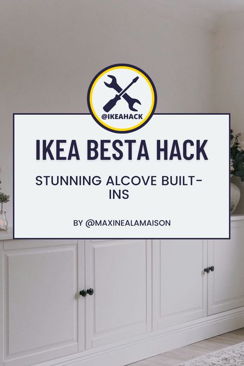 Ikea Bestå Hack, Besta Hack, Ikea Besta, Diy Ikea Hacks, Maximize Space, Bookcase Storage, Ikea Diy, Ikea Hack, Built Ins