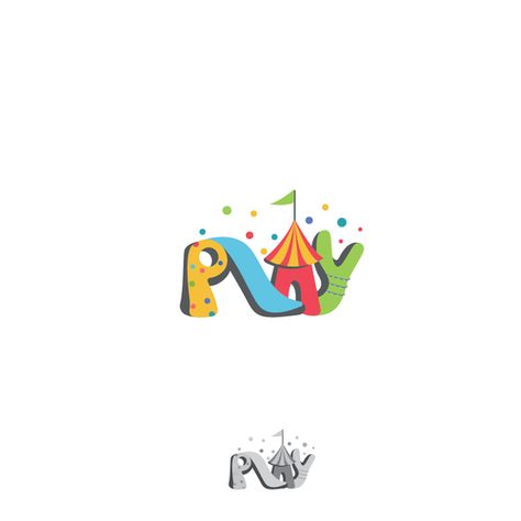 Indoor Playground Logo Ideas, Playground Logo Design, Urban Portfolio, Playground Logo, Kids Logo Brand, Kids Typography, Toy Logo, Childrens Logo, Logo Color Schemes