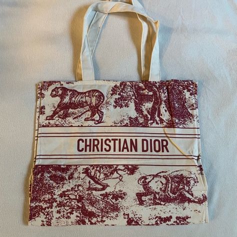 Brand new Authentic Christian Dior Dioriviera tote bag Bags Christian Dior, Dior Cosmetics, Red Tote Bag, Dior Book Tote, Straw Tote Bag, Red Tote, Pink Tote Bags, Ingredients List, Dior Beauty