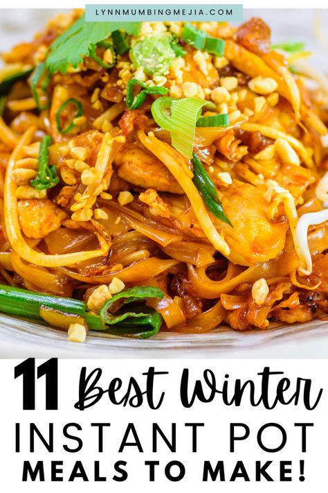 11 Best Easy Cozy Instant Pot Meals To Make! | Lynn Mumbing Mejia Instant Pot Ideas For Dinner, Popular Instant Pot Recipes, Winter Recipes Instant Pot, Easy Hotpot Recipe, Instant Pot Weeknight Dinners, Instant Pot Winter Meals, Winter Instant Pot Recipes, Dump And Go Instant Pot Recipes, Instant Pot Lunch Recipes