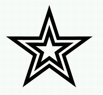 Star Tattoos For Men, Star Tattoo Meaning, Stars Tattoo, Star Outline, Star Tattoo Designs, Geniale Tattoos, Star Tattoo, Tattoo Collection, Star Logo