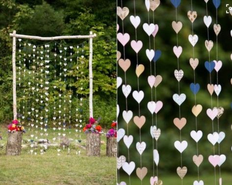 Pergola Wedding, Vermont Wedding Venues, Campground Wedding, State Park Wedding, Rustic Wedding Ceremony, Wedding Decorations On A Budget, Rustic Wedding Chic, Vermont Wedding, Wedding Ceremony Backdrop