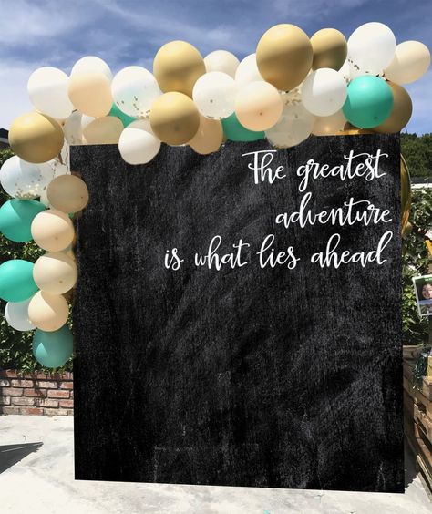 Chalkboard Backdrop, Wedding Tapestry, Graduation Chalkboard, Quote Wedding, Chalkboard Birthday, Birthday Backdrops, Quote Banner, Rustic Chalkboard, Graduation Signs