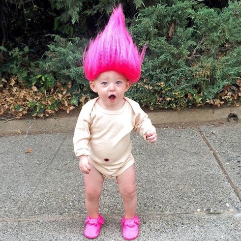 Troll doll vibes #trolldoll Troll Doll Halloween Costume, Troll Doll Costume, Troll Halloween Costume, Hannah Hart, Grace Helbig, Troll Costume, First Halloween Costumes, Mens Halloween