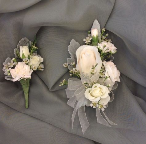 Soft pink and white mother and father of the bride corsage and boutonniere by Nancy at Belton hyvee. Mother Of The Bride Corsage Pin, White And Pink Corsage, Wedding Coursage, Corsage Wedding Mother, Burgundy And Grey Wedding, Mother Of Bride Corsage, Bride Corsage, Flowers At Wedding, Prom Flowers Corsage