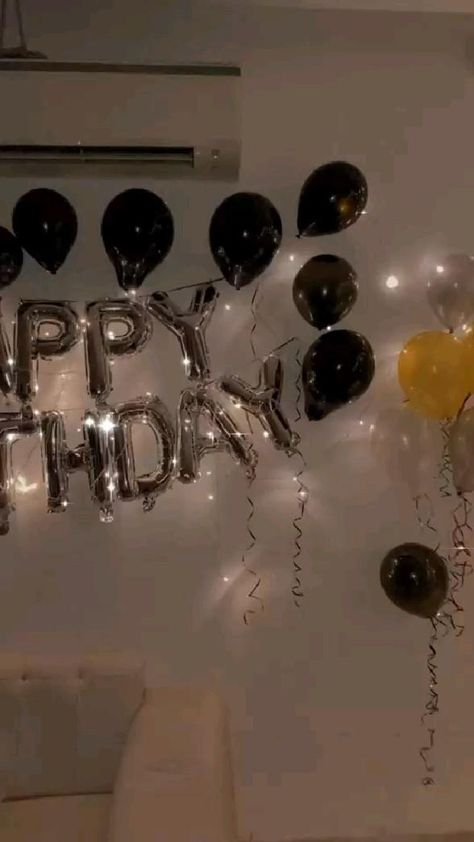 Unique Birthday Decoration Ideas At Home, Surprise Birthday Decorations, Simple Birthday Decorations, Happy Birthday Template, Birthday Post Instagram, Birthday Wallpaper, Happy Birthday Video, Happy Birthday Quotes For Friends, Happy Birthday Love