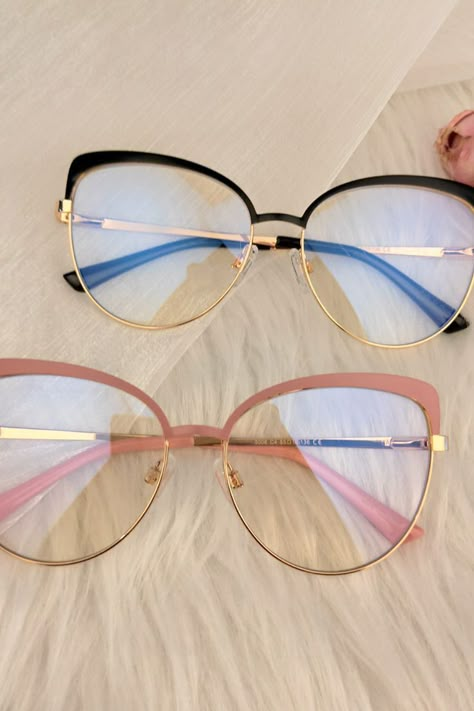 Clear Glasses Frames Women, Glasses Women Fashion Eyeglasses, Cat Eyeglasses, Cute Glasses Frames, Glasses Frames Trendy, Classy Glasses, Fancy Glasses, Glasses For Face Shape, Clear Glasses Frames