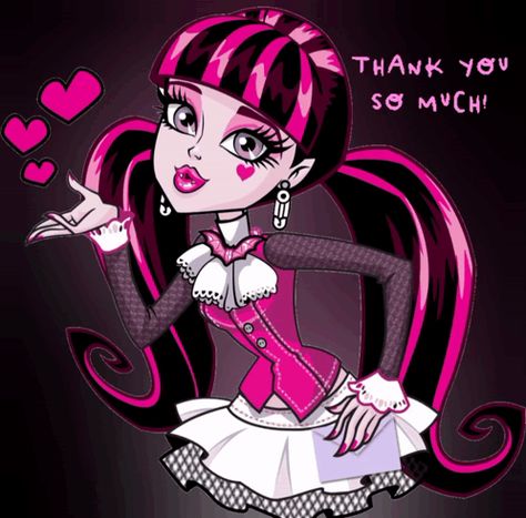 Monster High Draculaura GIF - Monster High Draculaura Thank You - Discover & Share GIFs Monster High Gif, Draculaura Gif, Monster High Draculaura, Monster High, Animated Gif, Cool Gifs, Gif, Thank You, Quotes