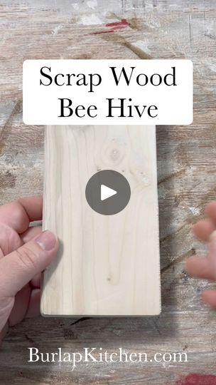 15K views · 559 reactions | Scrap wood bee hive #beehive #scrapwoodproject #summerdecor #diycrafting #bestdiycraft | Burlap Kitchen | Burlap Kitchen · Original audio Diy Bee Hive Decoration, Bee Hive Art, Apple Barrel Paint, Diy Beehive, Bumble Bee Craft, Bee Hive Craft, Burlap Kitchen, Wood Bees, Bee Stuff