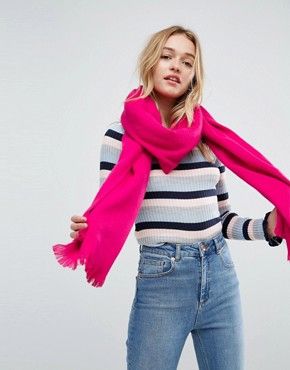 Search: hot pink - Page 1 of 1 | ASOS Pink Scarf Outfit, Hot Pink Scarf, Hot Pink Outfit, Pink Pages, Woven Scarf, Scarf Outfit, Pink Scarf, Fall Scarves, Pink Scarves