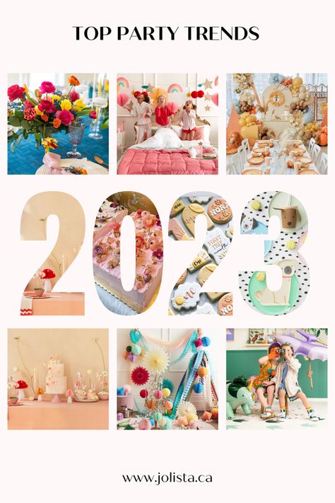 2023 Birthday Trends, 2023 Birthday Party Trends, Popular Party Themes 2023, Trending Party Themes 2023, Kids Party Trends 2024, Birthday Party Trends 2023, Trending Birthday Themes 2023, Birthday Trends 2023, 2023 Party Trends