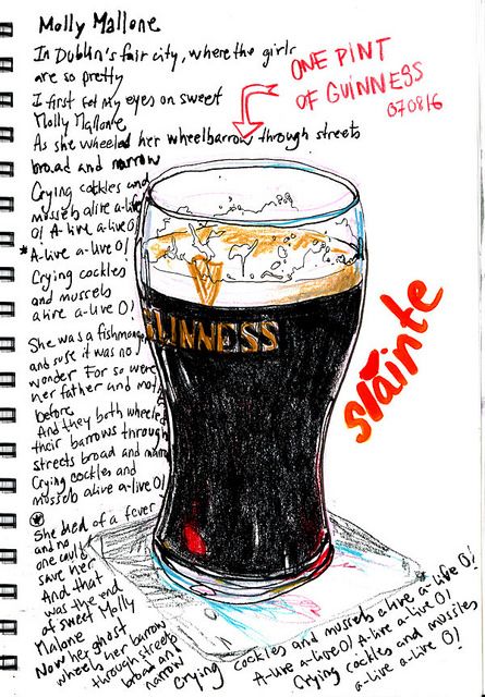 Serendipity in Ireland Ireland Travel Journal, Ireland Drawing Ideas, Ireland Drawing, Ireland In October, Travelling Journal, Ireland Scrapbook, Team Drawing, Summer Sketches, As Gaeilge