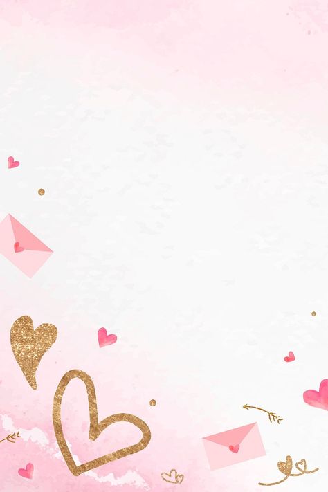 Pink valentine’s background flying love | Free Photo - rawpixel Background For Love Letter, Love Frames Background, Love Letter Frame, Love Letter Background, Valentines Day Border, Letter Frame, Pink Glitter Background, Valentines Frames, Wedding Card Frames