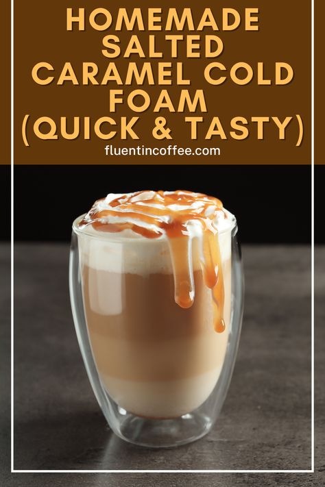 Take your iced coffee to the next level with homemade Salted Caramel Cold Foam! This copycat Starbucks recipe is creamy, sweet, and oh-so-delicious!
https://www.fluentincoffee.com/how-to-make-salted-caramel-cold-foam/ Salted Caramel Cold Foam, Caramel Cold Foam, Homemade Salted Caramel, Copycat Starbucks, Coffee Hacks, Copycat Starbucks Recipes, Cold Foam, Coffee Ideas, Starbucks Copycat